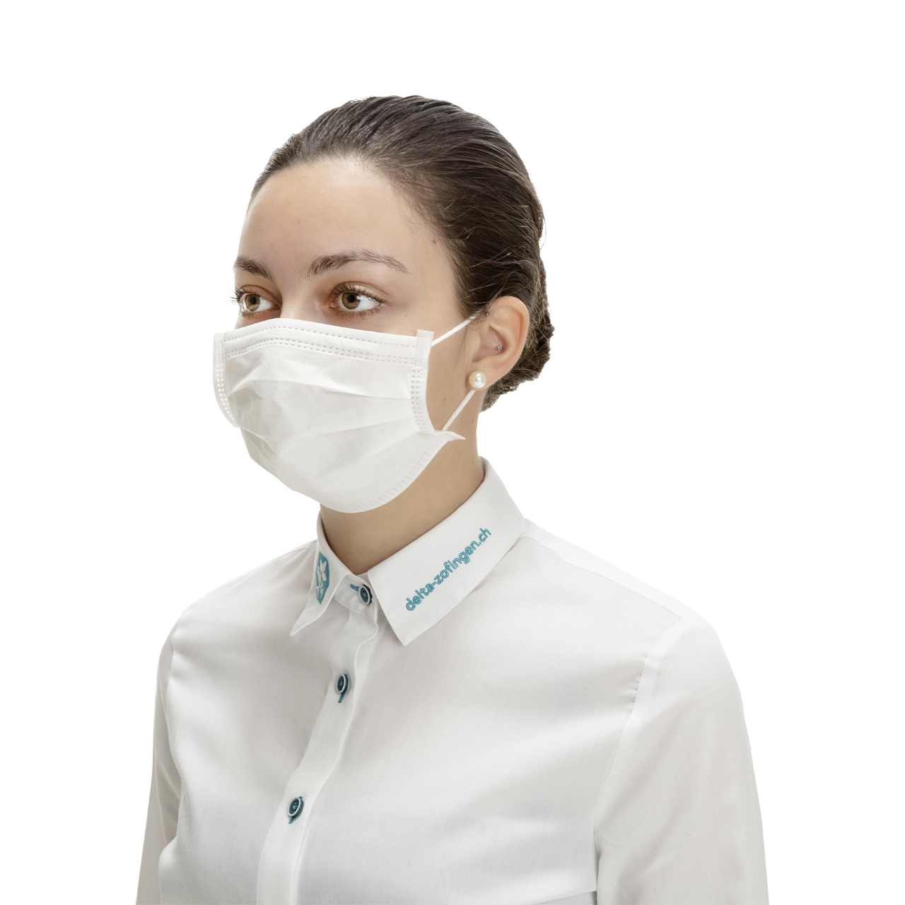 DELTASAFE® Mundmaske 3-lagig Typ IIR Weiss