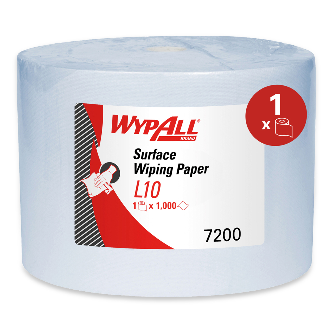 WypAll® L10 Wischtücher  Oberflächen - Grossrolle