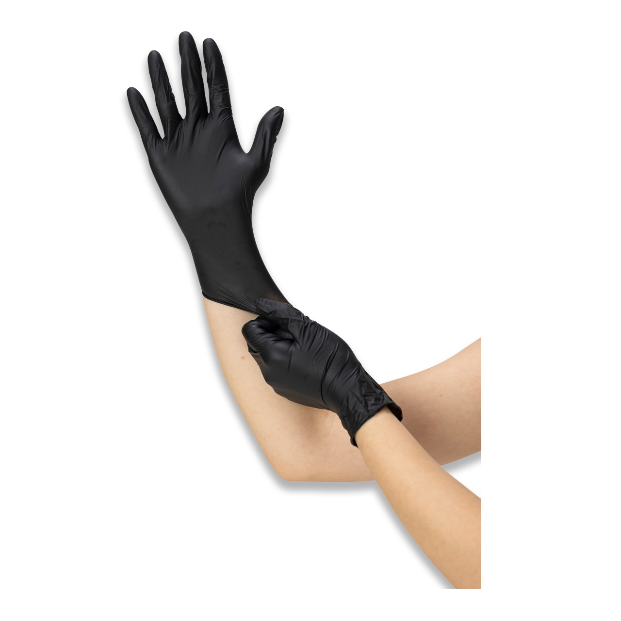 Aximed® pro Nitril-Handschuhe N35+ Schwarz