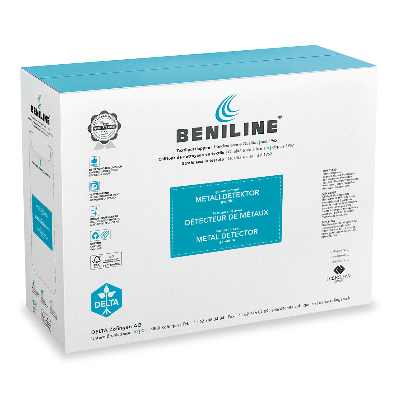 BENILINE® Putzlappen Bunt Trikot