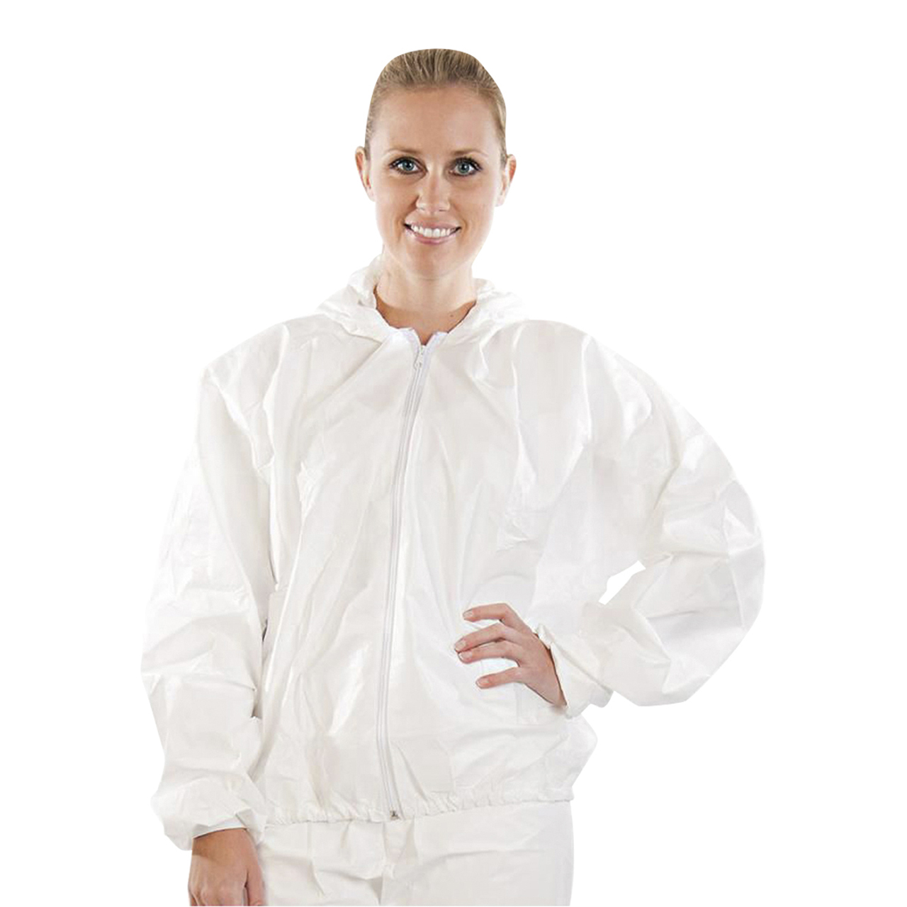 Hygostar Jacke Microporous Weiss 