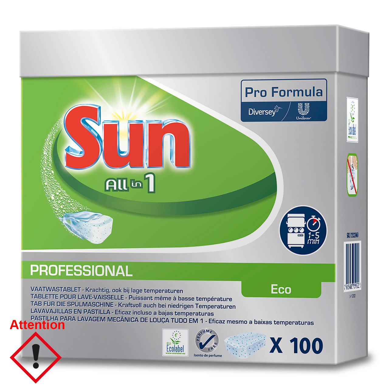 Sun Professional All-in-1-Tablets ECO 100 Stück