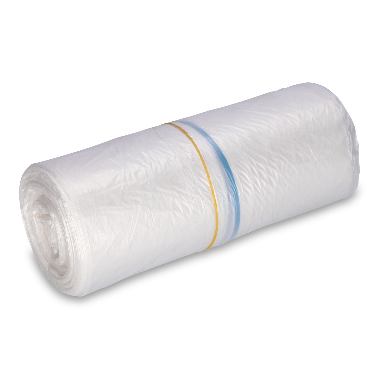 Abfallbeutel 77l mit Verschlussband, transparent Abfallbeutel 77l mit Verschlussband, transparent