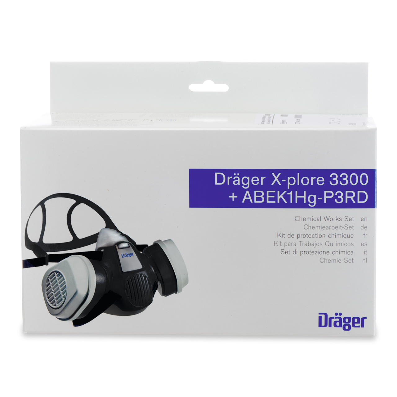 Dräger X-plore 3300 Chemiearbeiterset L