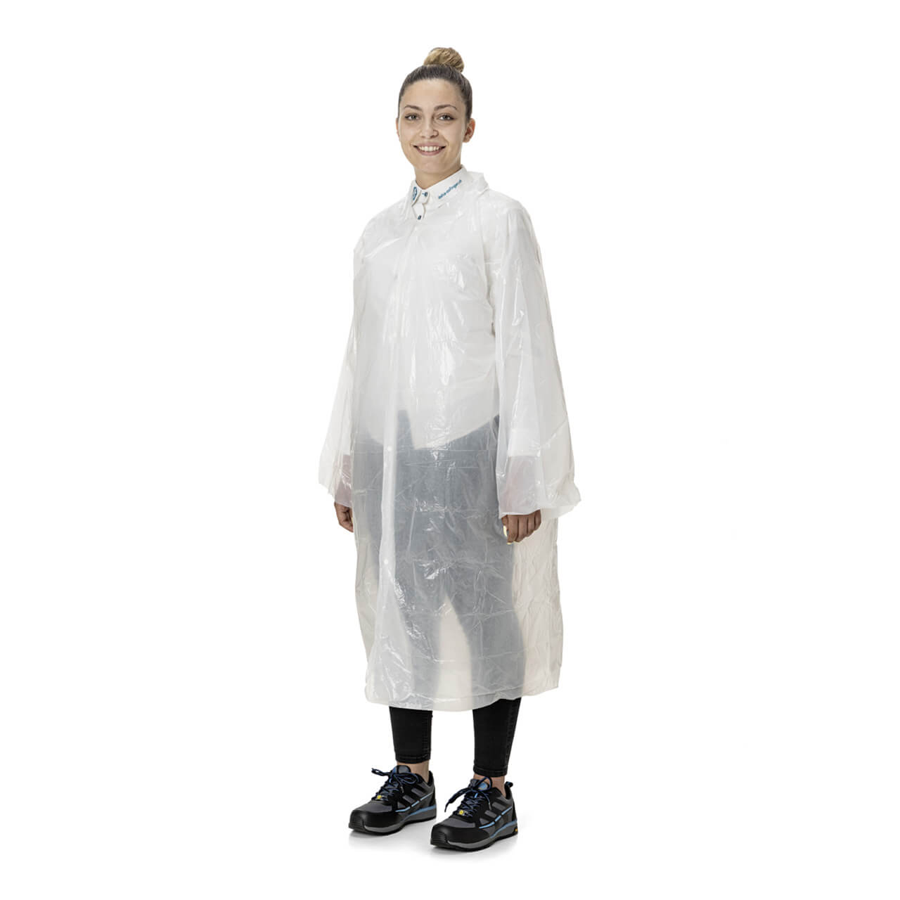 DELTASAFE® Besuchermantel Druckknöpfe PE Weiss DELTASAFE® Besuchermantel Druckknöpfe PE Weiss