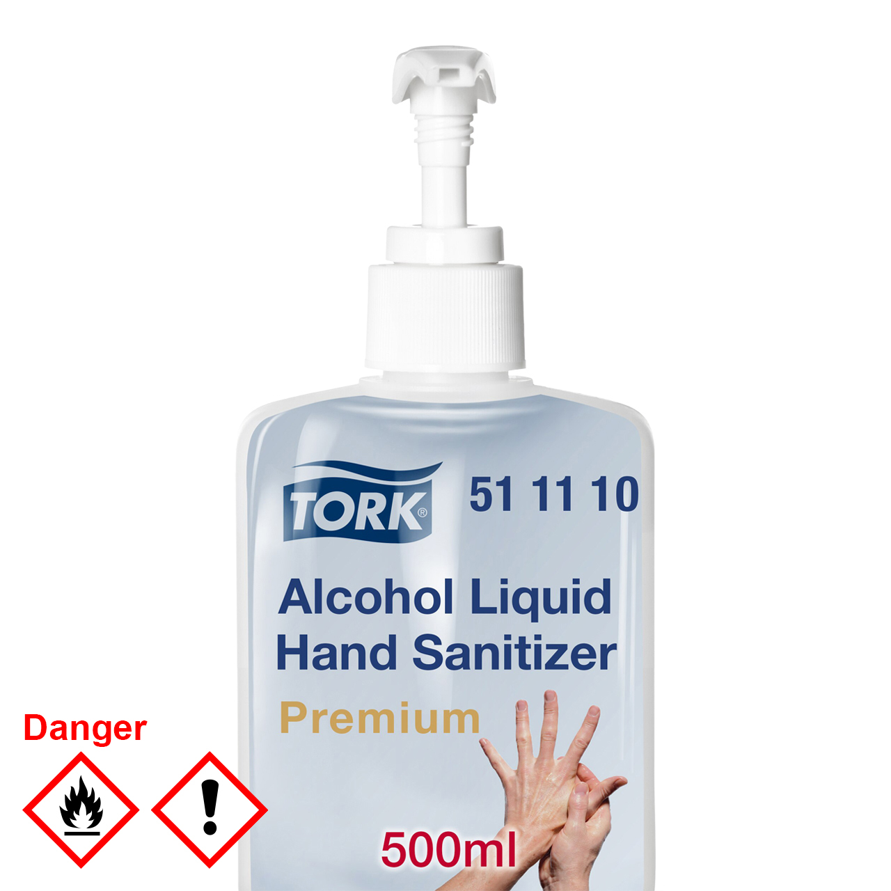 Tork flüssiges Händedesinfektionsmittel 500 ml