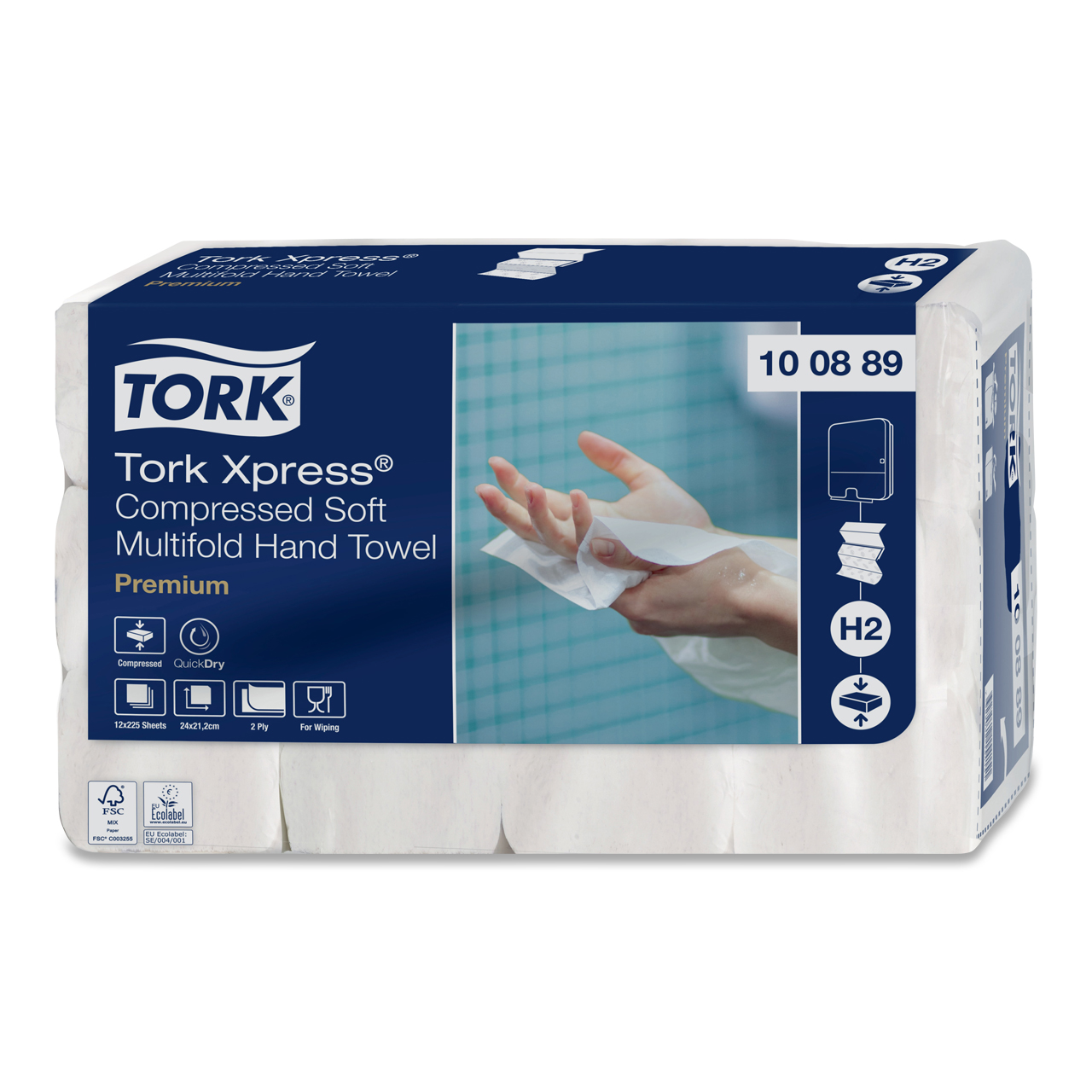 Tork Xpress® Komprimierte Weiche Handtücher Tork Xpress® Komprimierte Weiche Handtücher