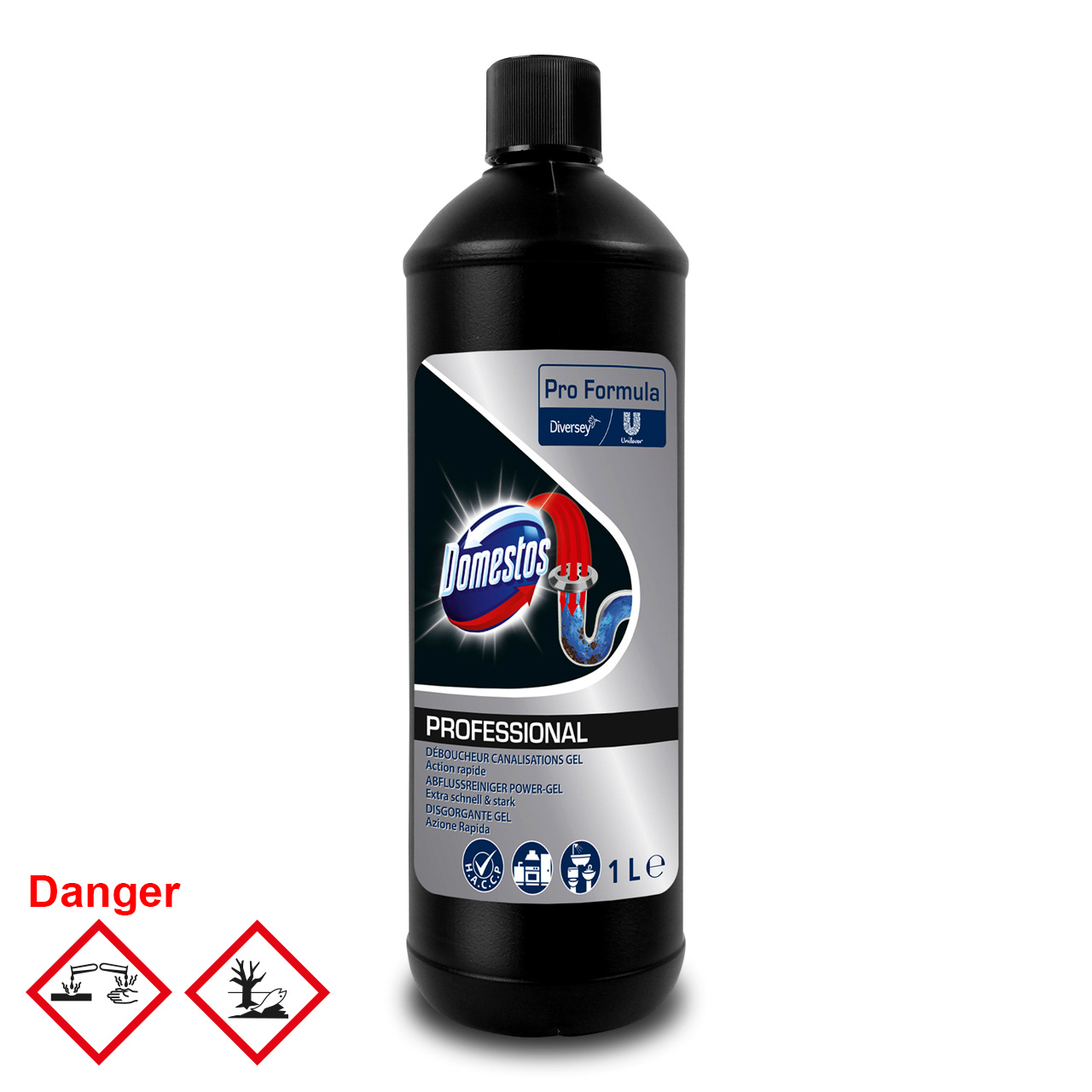Domestos Professional Abflussreiniger 1 l Domestos Professional Abflussreiniger 1 l